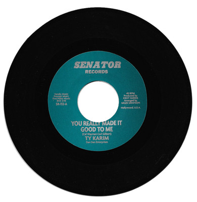 Ty Karim You Really Made It Good To Me /All At Once Northern Soul Reissue Listen