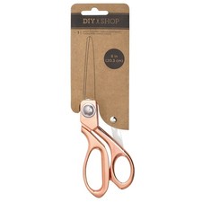 American Crafts 376927 DIY Shop Craft Scissors 8"-Rose Gold