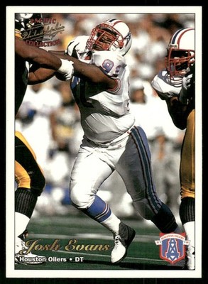 1997 Pacific Philadelphia Josh Evans Houston Oilers #124