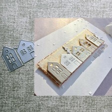 House Metal Cutting Dies Scrapbook Paper Card Embossing Stencils Template Craft