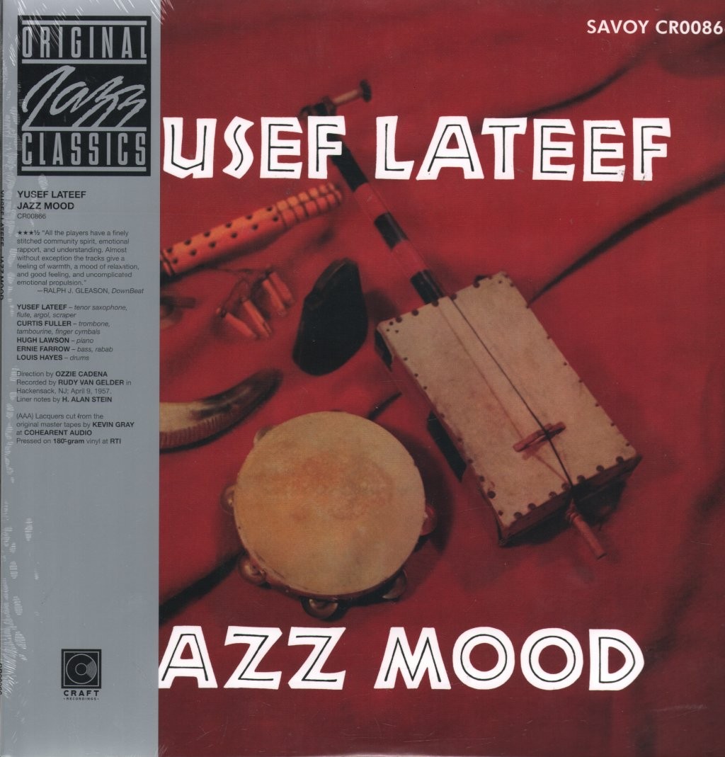 Yusef Lateef Jazz Mood LP vinyl Europe Concord 2025 Original Jazz Classics Black
