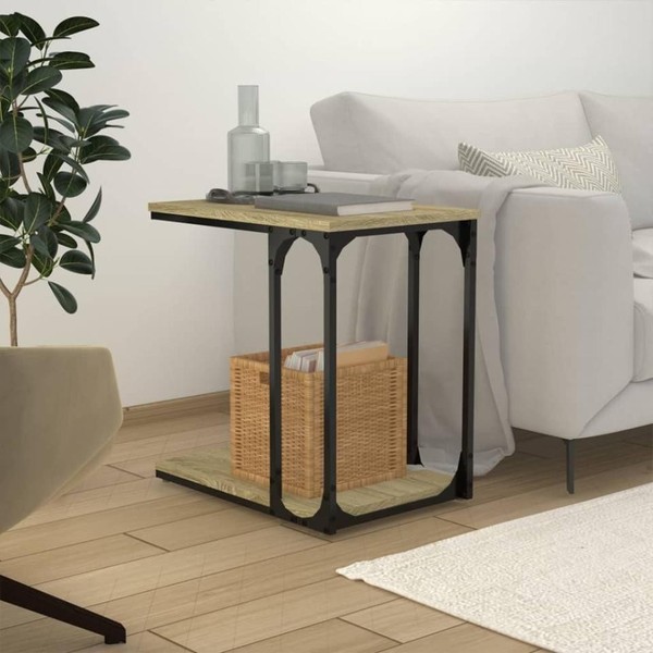 Beistelltisch Sonoma-Eiche 50X35X52 Cm Holzwerkstoff-image