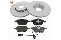Bremsensatz Scheibenbremse Mapco 47860HPS FüR Audi VW C5 A6 A4 Skoda Passat B6 1