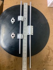 Linear Rail Slide Lot 12mm  -  2 shafts 3 bearings & 2 shaft supports