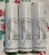 3~Sebastian Stylbrid 9 Multi-Benefit Hairspray 1.55oz Travel Mini TSA HTF