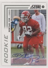 2012 Score Rookie Signatures Dontari Poe #327 Auto 0l1