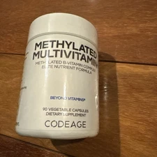 Methylated Multivitamin Supplement B Vitamin By Codeage Brand New Sealed