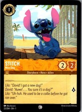 Stitch - New Dog The First Chapter 22/204 Common Lorcana Near Mint