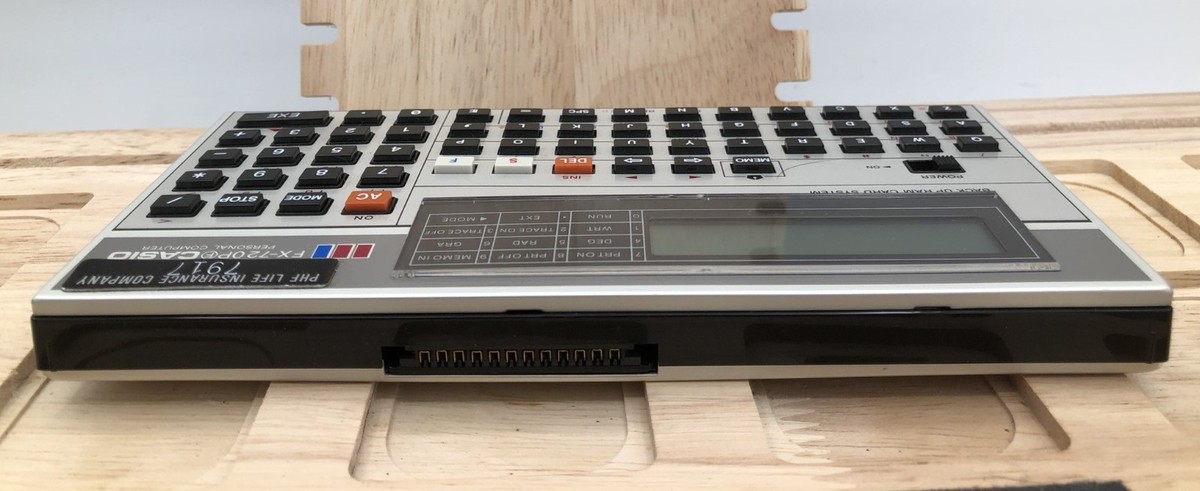 Vintage Casio FX-720P Personal Computer Calculator RC-2 RAM w
