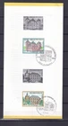 [AG7480] Belgium N°2193/2196 Architecture Mailfolder COB FDC € 11,00 SUPERB