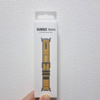 Samsung Galaxy Watch Ultra Dewalt Titan Fabric Band STRAP ONLY GP-TYL705AMBBK