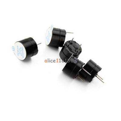 20PCS 5V   Buzzer Magnetic Long Continous Beep Tone Alarm Ringer 12MM #zb