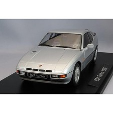 KK Scale Porsche 924 Turbo Silver 1986 1/18