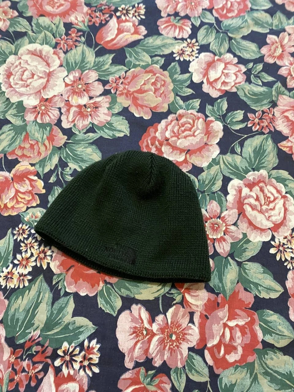 The North Face Green Beanie Hat One Size Mens Womens Casual