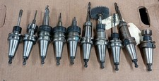 (10) Command & Nikken Collet Chuck & Various Mills/Accessories 