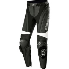 Alpinestars Stella Missile V3 Ladies Moto Motorcycle Leather Trouser Black/White