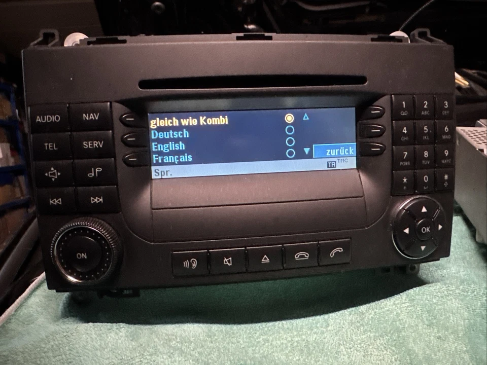 Mercedes W169 W245 W906 Sprinter Navi Navigation Audio 50 APS 50 A1698702580 - Bild 4 von 4