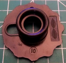 Vtg Singer 174533 Top Hat Fashion Disc Cam #10 Ball Stitch Touch & Sew #628