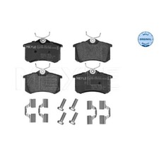 Satz Bremsbeläge Bremsklötze hinten für Peugeot 807 EB Partner 5, | 23840017