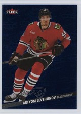 2025 Fleer Ultra Medallions Sapphire Blue 21/25 Artyom Levshunov #M-34 Rookie RC