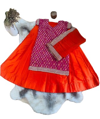 Indian Bollywood Skirt And Shirt with dupatta Australia