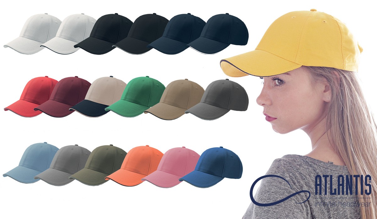 Cappello Zoom Sandwich 6 Pannelli, Piping A Contrasto, Velcro - Foto 3