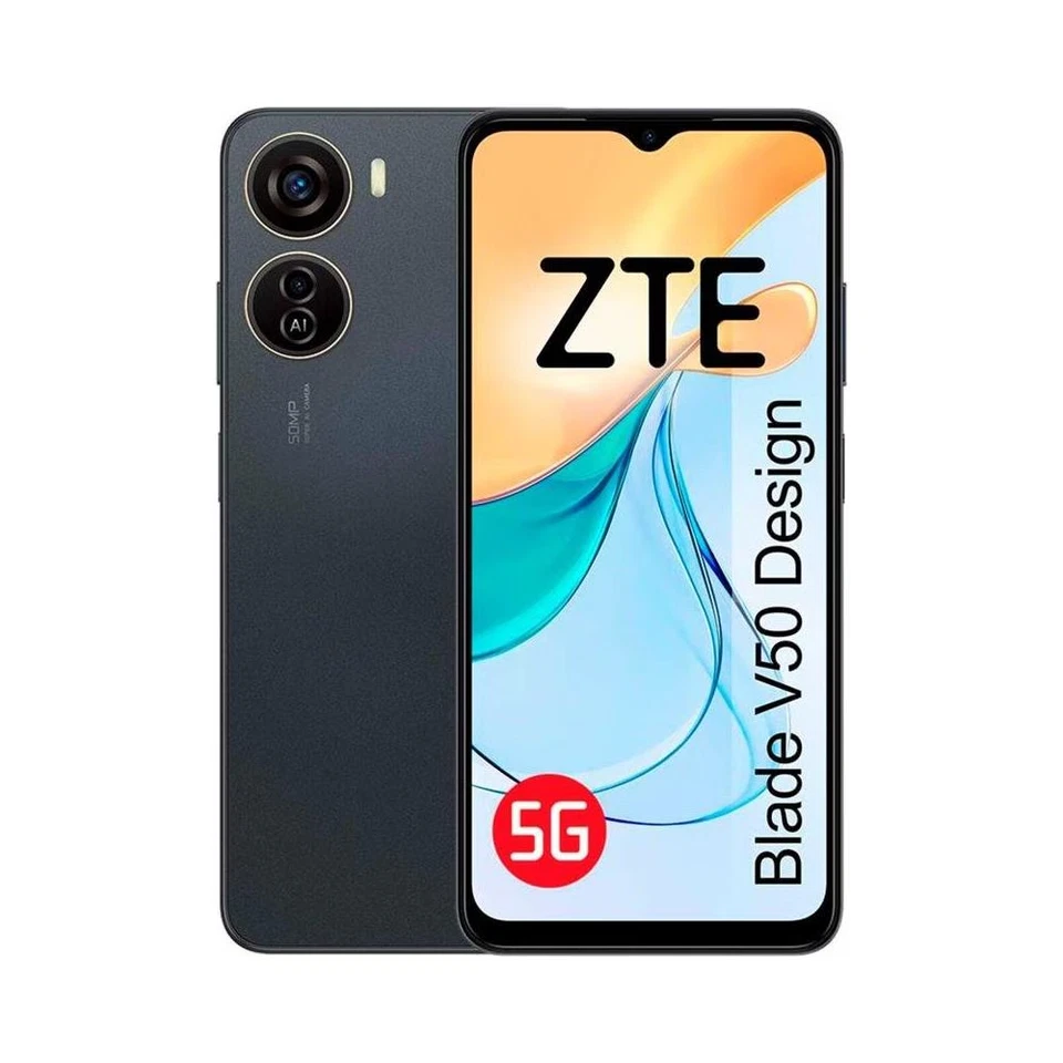 SMARTPHONE ZTE BLADE V50 design 5G 6.6'' DUAL SIM 8 GB RAM 128 GB ROM GREY - Immagine 2 di 4
