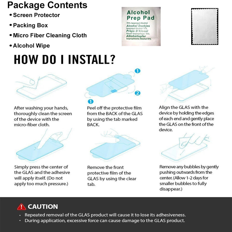 Protector de pantalla de vidrio templado real para Xiaomi Hongmi Redmi Note 3 Foto 4 de 4