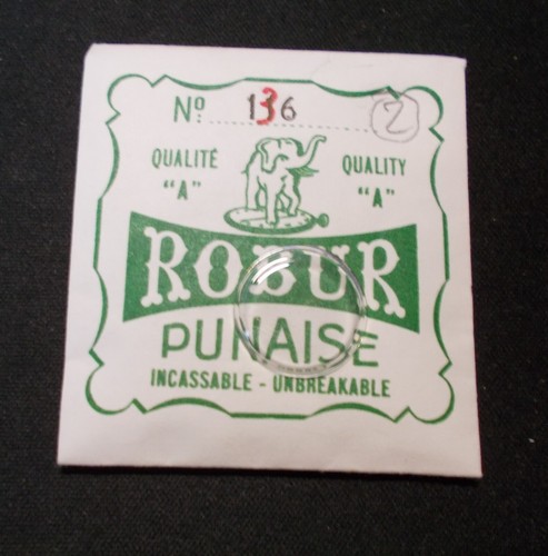 Robur Punaise Rund Uhrenglas - 112 bis 447 - Neu - Bild 23 von 228