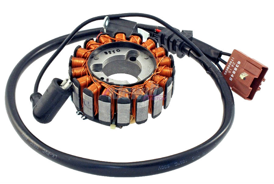 Stator d'allumage 18 pôles Piaggio X7 Xevo et Vespa GTS 250 300 alternateur Ø94,7