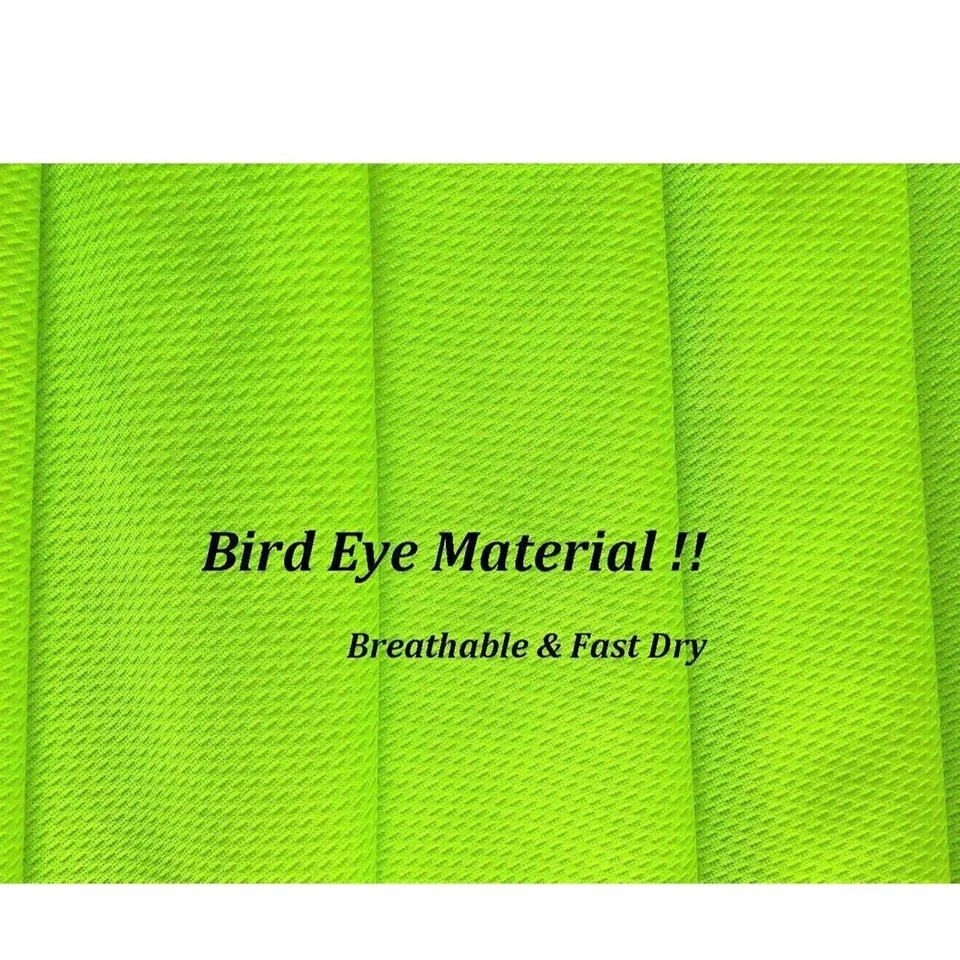 2 piezas Camiseta de seguridad de manga larga Hi Vis transpirable con capucha para hombre ajuste seco Foto 4 de 4