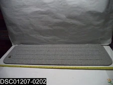 Prairie View Industries 12"x42-1/2" Bighorn Granite Grey Plastic Threshold Ramp