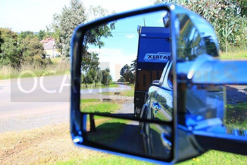 OCAM TM3 Towing Mirrors For Toyota Hilux N80 2015-Current, Black, Electric - Picture 5 of 12