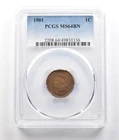 1901 Indian Head Cent MS64 BN PCGS *0846