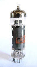 One 1960 Genuine Siemens/CBS 6BQ5 EL84 Power Amp.Tube - Gray Plate, Top O Getter