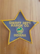 Sheriff Patch Indiana Orginal
