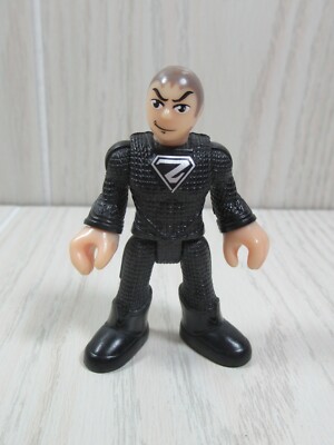Imaginext DC Super Friends General  Zod Superman villain figure black outfit