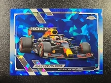 Sapphire Max Verstappen Red Bull Card #98 2021 Topps Formula 1 F1