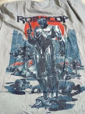 zbox Tshirt M medium Free gift + loot crate new alex murphy is robocop grey ed 2