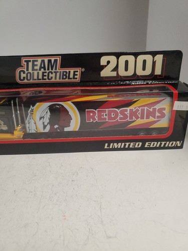Fleer White Rose Limited Edition 1/80 2001 NFL WASHINGTON REDSKINS Truck Hauler - Picture 3 of 6