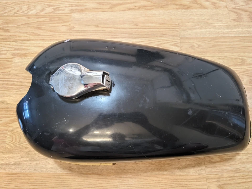 1973 Yamaha TX750 TX500 PL1155-BP13. tanque de gasolina combustível gasolina com emblemas emblemas - Imagem 3 de 4