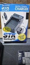 STK Digital Camera/ Camcorder Battery and Charger, Wall/Auto, For Cannon LP-E6.