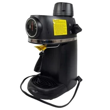 Sboly Steam Espresso Machine Milk Frother 1-4 Cup Coffee Cappuccino Latte Maker