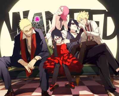 Anime uzumaki naruto boruto sarada uchiha haruno  Custom Playmat Mat Pad