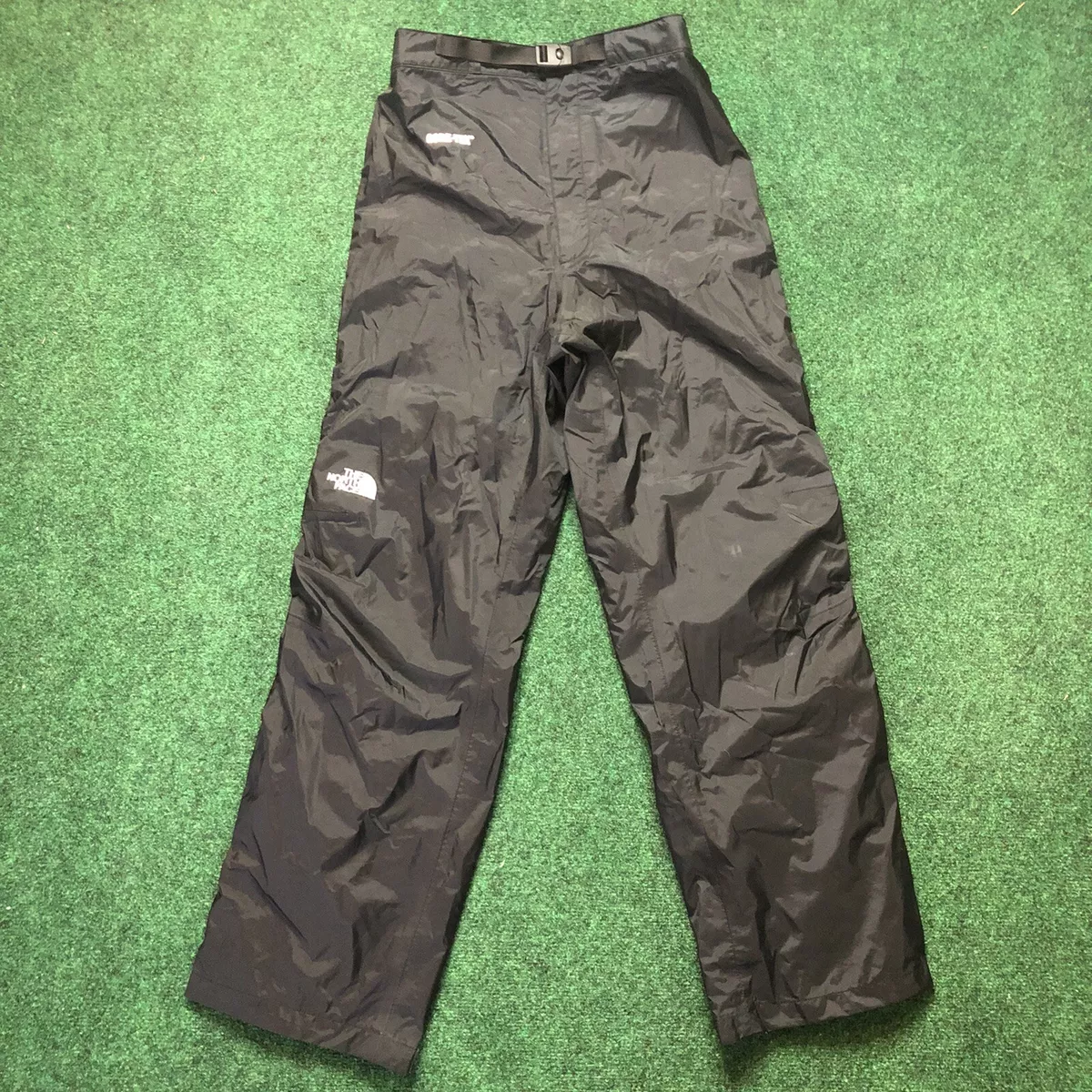 The North Face Gore Tex Pants Sz Medium Black Packable Adjustable