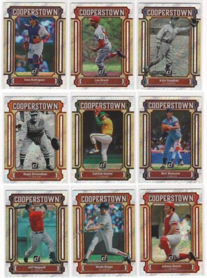 2023 Donruss Baseball Cooperstown Vector Prizm Insert Set Bench Ryan Brock Ford!