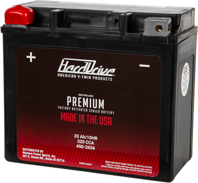GYZ20H/YTX20H Premium Factory Activated Battery FLST Softail Heritage 1986-1990