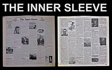 Very Rare 33 RPM 12 Inch Record Paper Inner Sleeve Very Good-Excellent Condition
