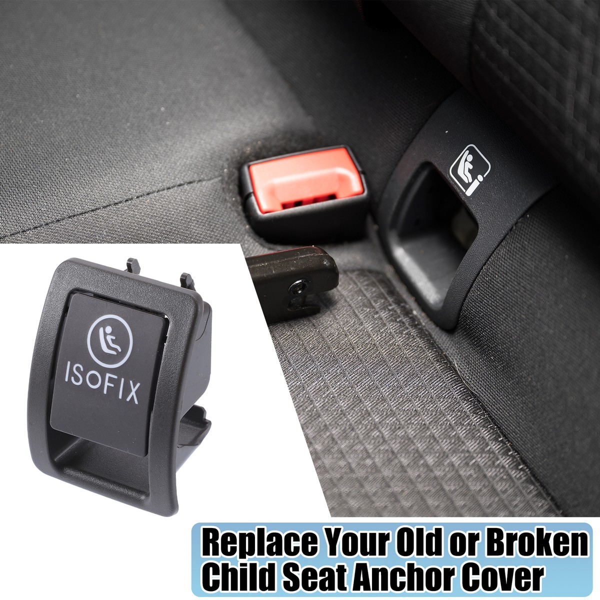 Rear Child Seat Anchor ISOFix Cover A2059200513 for Mercedes Benz