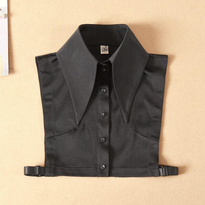 Blouse Detachable Lapel Collar Fashion Casual Women False Collar Fake Half Shirt